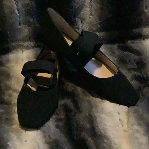 New! Gracen Black Ballerina Flat